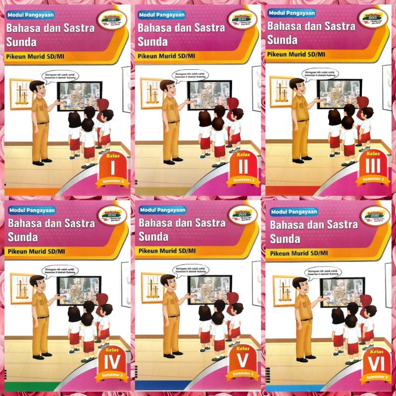 Buku LKS Modul Pengayaan Bahasa dan Sastra Sunda Kelas 1 2 3 4 5 6 Kurikulum 2013 Penerbit CV Arya D