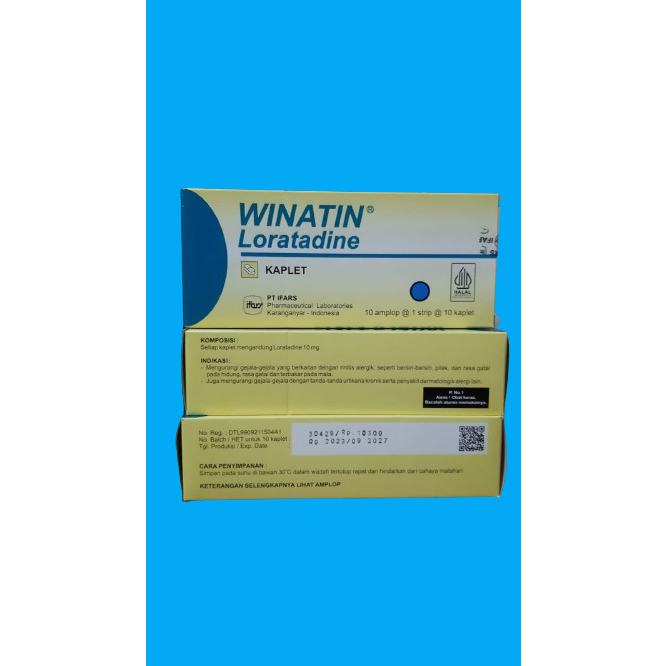 WINATIN TABLET PER BOX ISI 10 STRIP