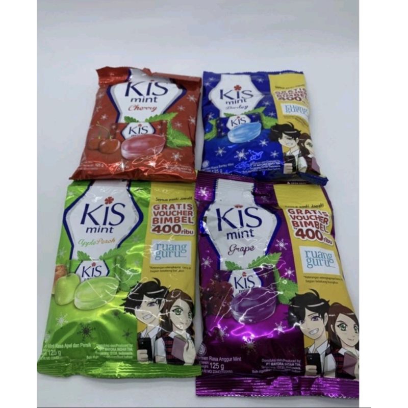 

PERMEN KISS Mintz Bag 125g All Varian