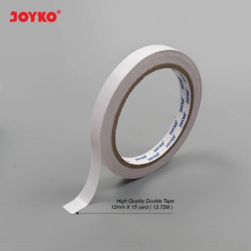 

Double Tape Joyko 1/2 inch ( 12 mm x 15 yard ) – Satuan / Grosir