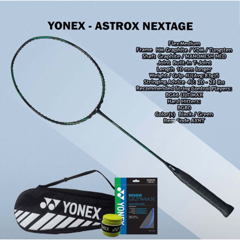 Raket Badminton Yonex Astrox Nextage Original