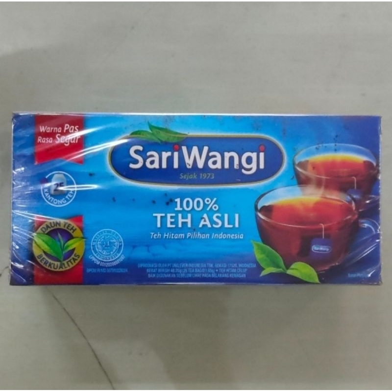 

SARI WANGI / SARIWANGI teh celup 25S (ECER)