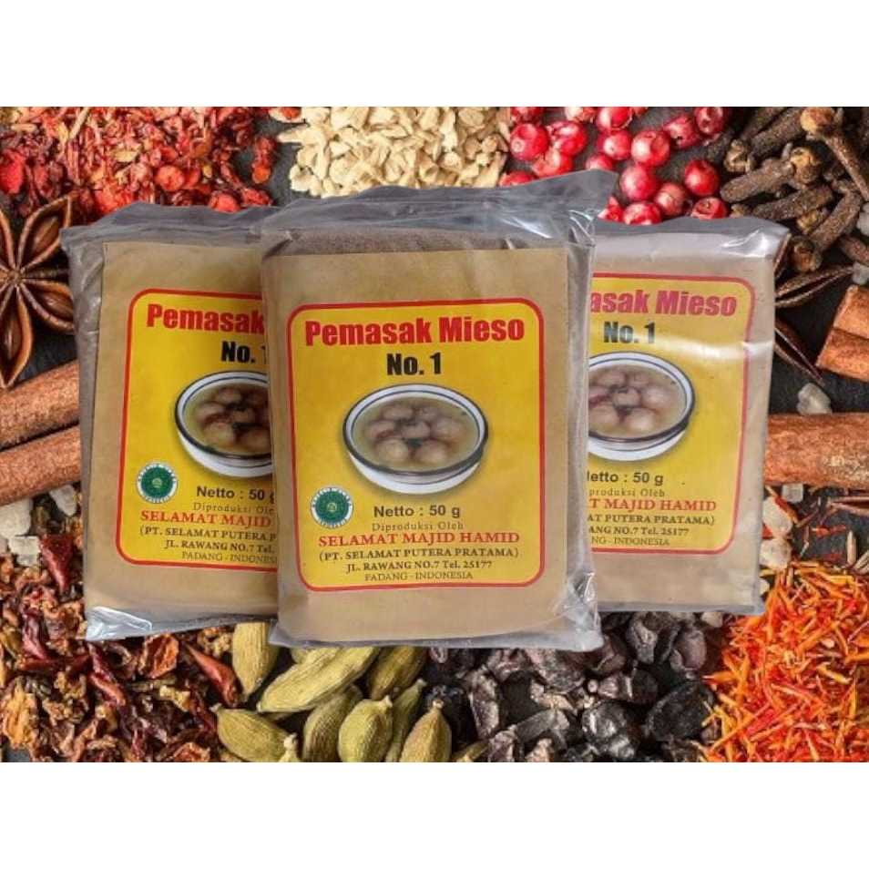 

PEMASAK MIESO NO 1 SELAMAT MAJID HAMID 50 GRAM