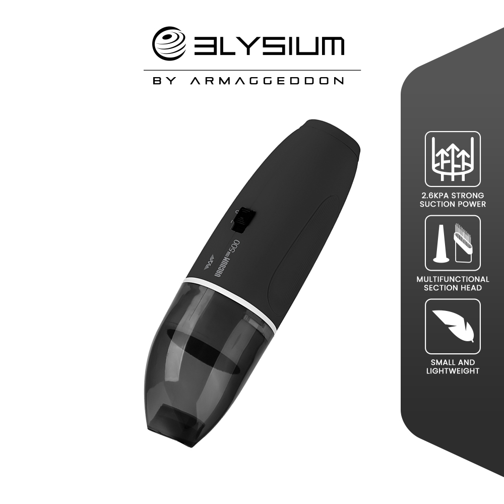 Vacum Cleaner Elysium by Armaggeddon Vacuum Kit 500 2.6KPA Nirkabel Multifungsi Cordless Penyedot De