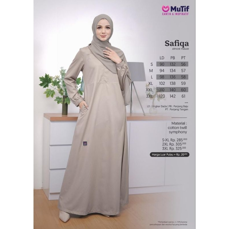 GAMIS MUTIF SAFIQA