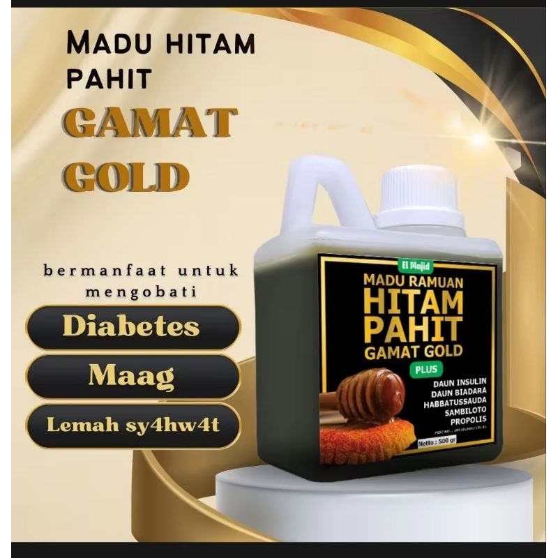 

Madu Hitam Pahit El Majid 500gr