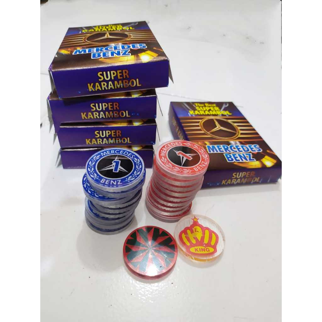 Biji Karambol Super - Coin Karambol Super Murah