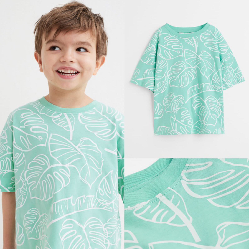 kaos anak laki laki HnM