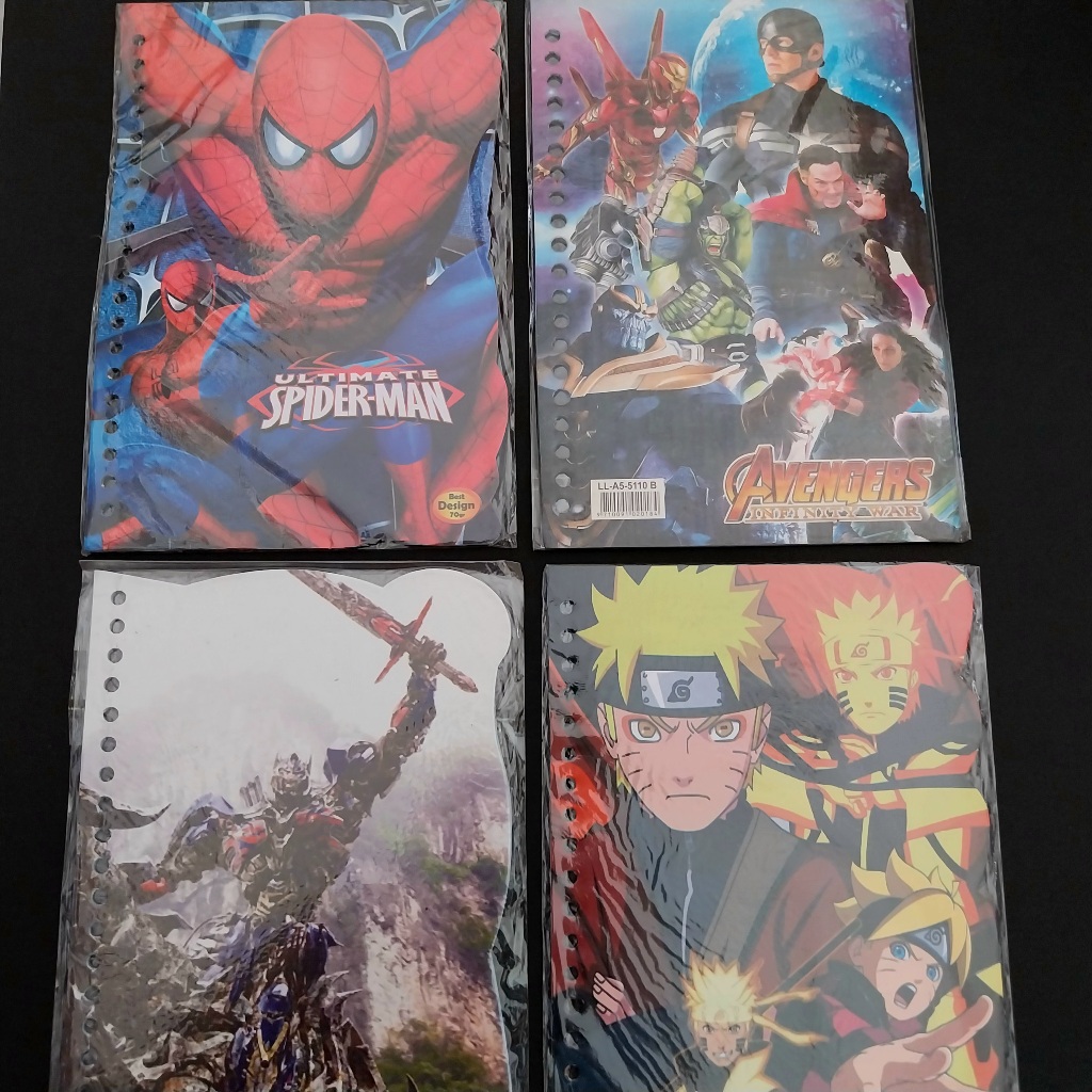 

(1 pack) Loose Leaf A5 / Isi binder fancy A5