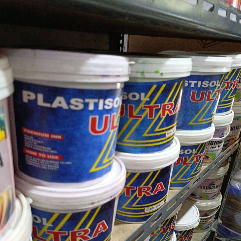 

Tinta Plastisol Fluo Stabilo ULTRA TANPA BASE 1kg | tinta plastisol Distro