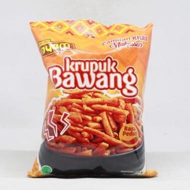 

Kerupuk Bawang Cap Kacang Ayam 225 Gram Oleh Oleh Asli Khas Makassar