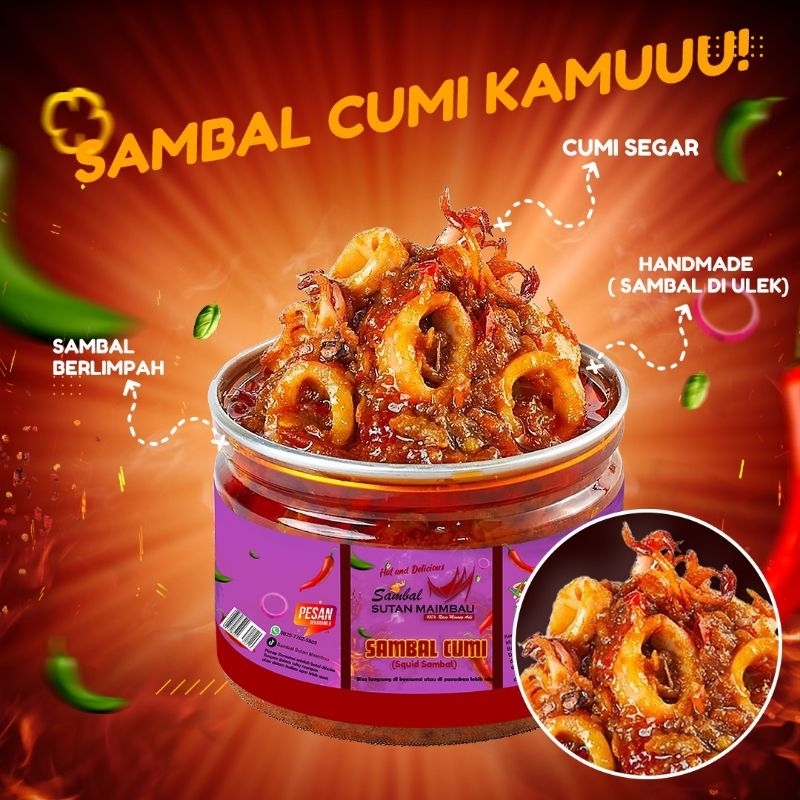 

Sambal Cumi Asin Sutan Maimbau spaycy