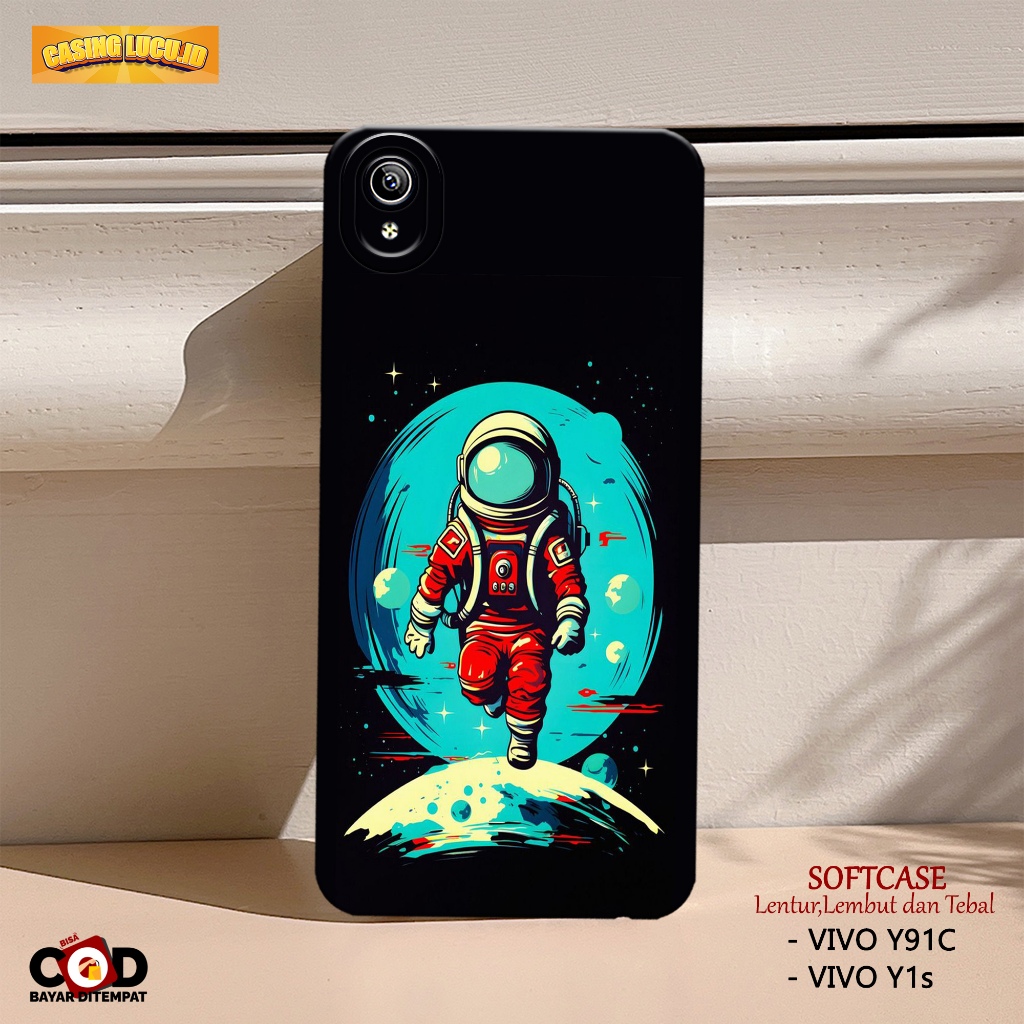 Case Vivo Y91c / Y1s - Fashion Case ASTRONOT - Casing Hp Vivo Y91c / Y1s - Softcase TPU Pro Camera