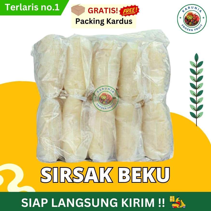 

SIRSAK FROZEN/ BUAH SIRSAK BEKU/ SOUR SOP FROZEN/ SIRSAK FROSEN 1KG KEMASAN PER 100GRAM