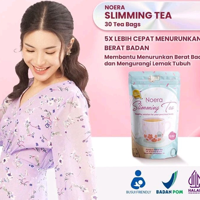[ready stok]Noera Slimming Tea | Noera Teh Hijau | Teh Pelangsing Herbal Alami | Teh Diet Detox | Te