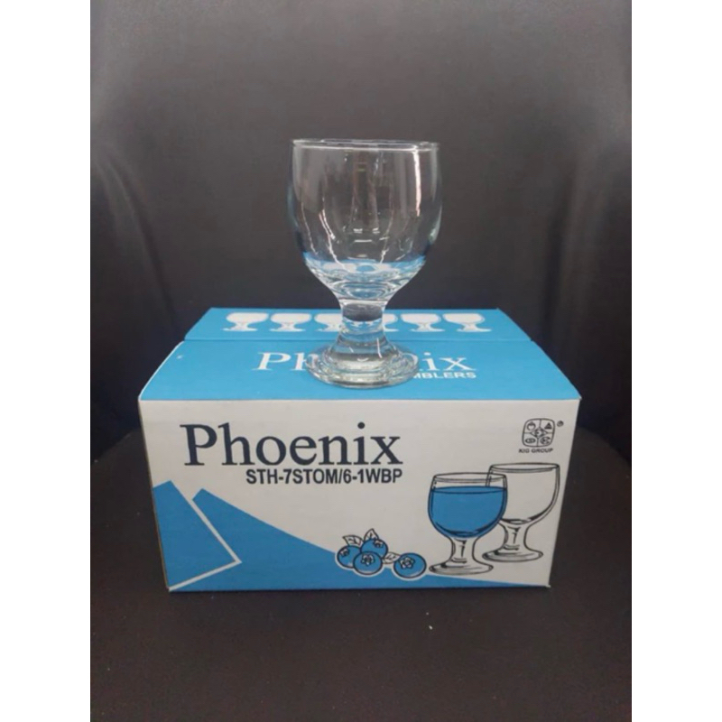 Gelas Phoenix/Gelas Set isi 6/Gelas Wine/Gelas Cantik/Gelas Souvenir/Gelas Suvenir/Gelas Kedaung/Gel