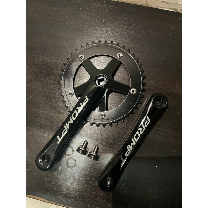 ORGINAL CRANK VIVA PROMPT FIXIE GEAR ALLOY 42T HITAM