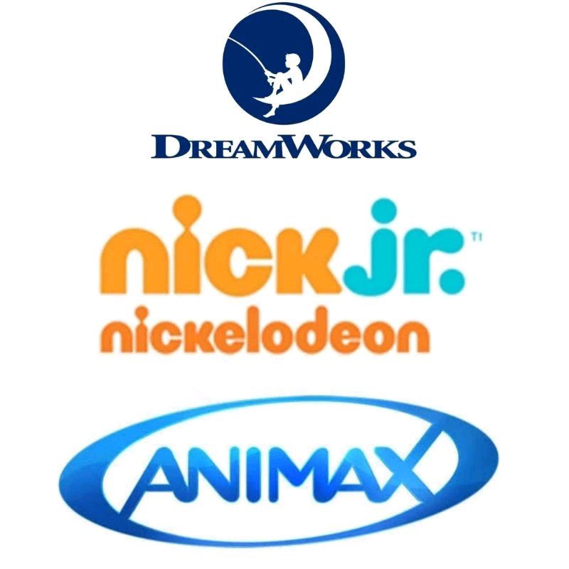 Paket Kids Nex Parabola Mola Matrix Garuda G1 G2 Sinema Nex Combo Kartun Anak Nick Cling Basic Mnc R