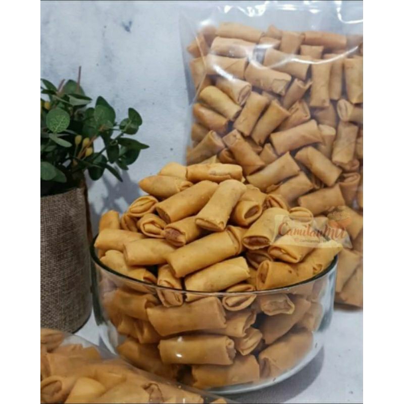 

SNACK CAMILAN SPRING ROLL / SUMPIA UDANG (BERAT +/- 200 GRAM)