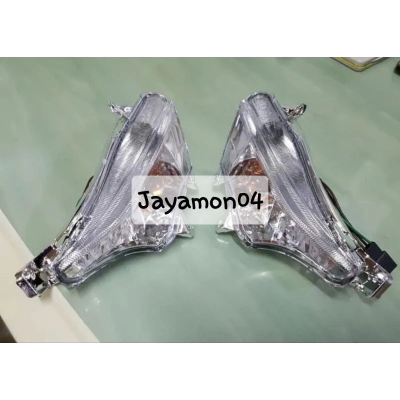 Reflektor lampu sen sein motor honda supra X 125 batman