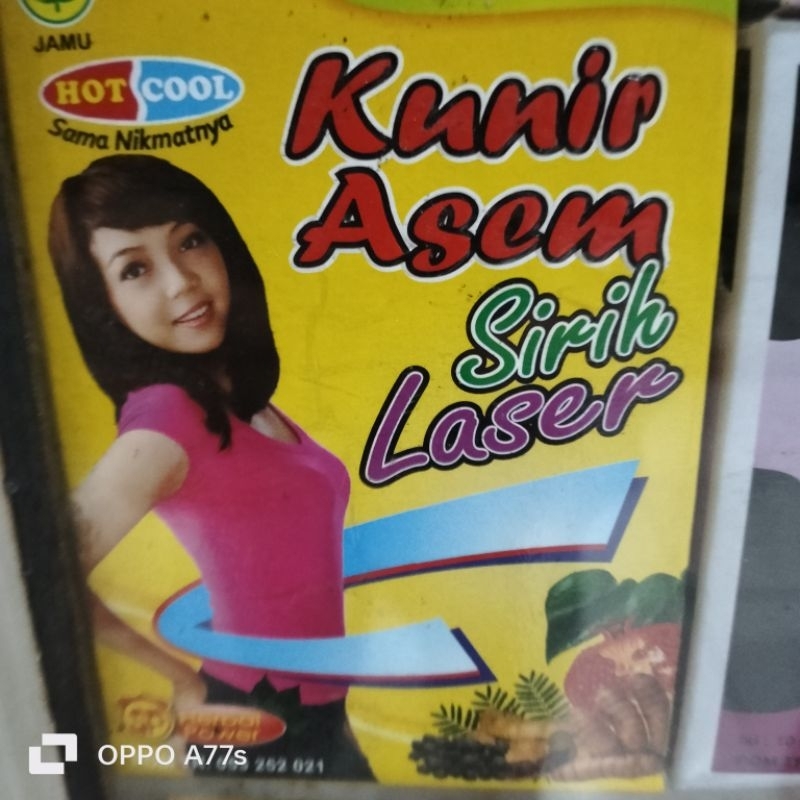 

kunir asem sirih laser isi 5sachet