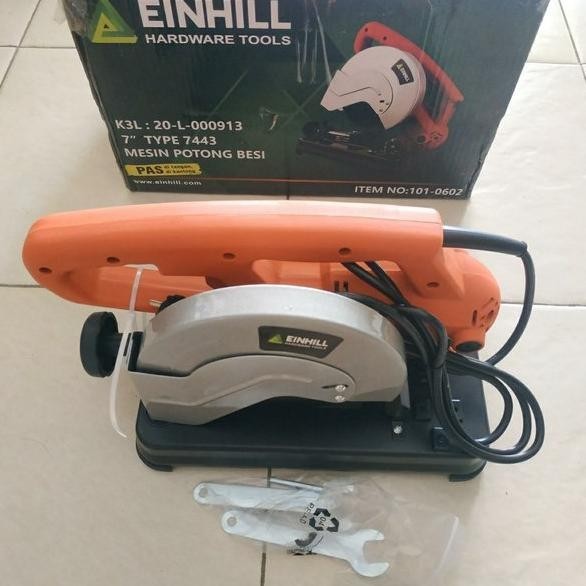 Mesin Gergaji Potong Pemotong Besi Cut Off 7" inch Einhil Einhill 7443