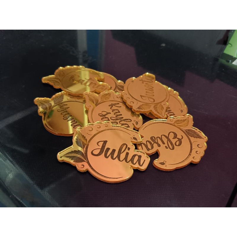 Bros Akrilik Gold Bros Hijab Costem Pin Akrilik Costem