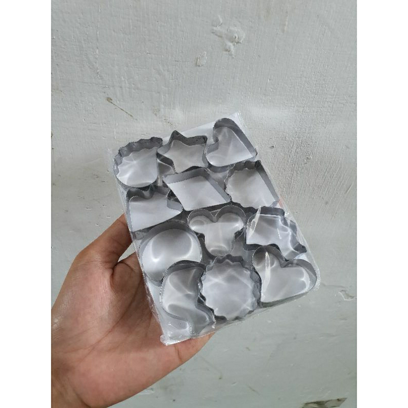Cetak Bangkit Nikel 12 Campur / Cetakan kue kering / Cetakan kue bangkit