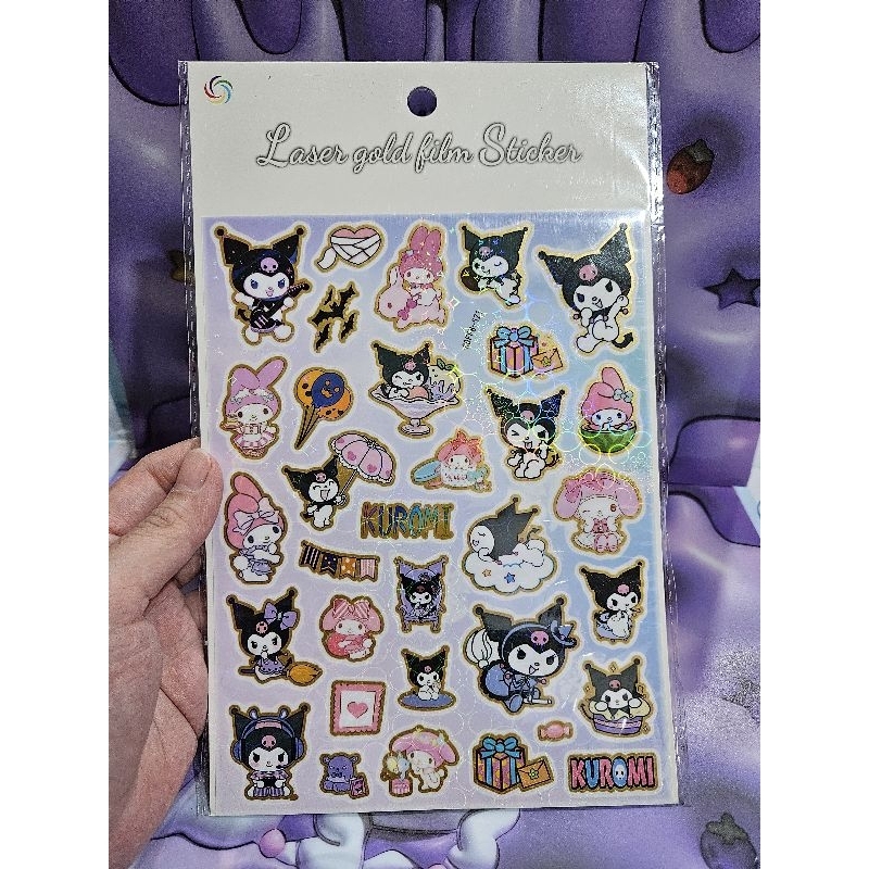 

Lovely- Sticker Sanrio laser lembaran / stiker laser sanrio lembaran murah