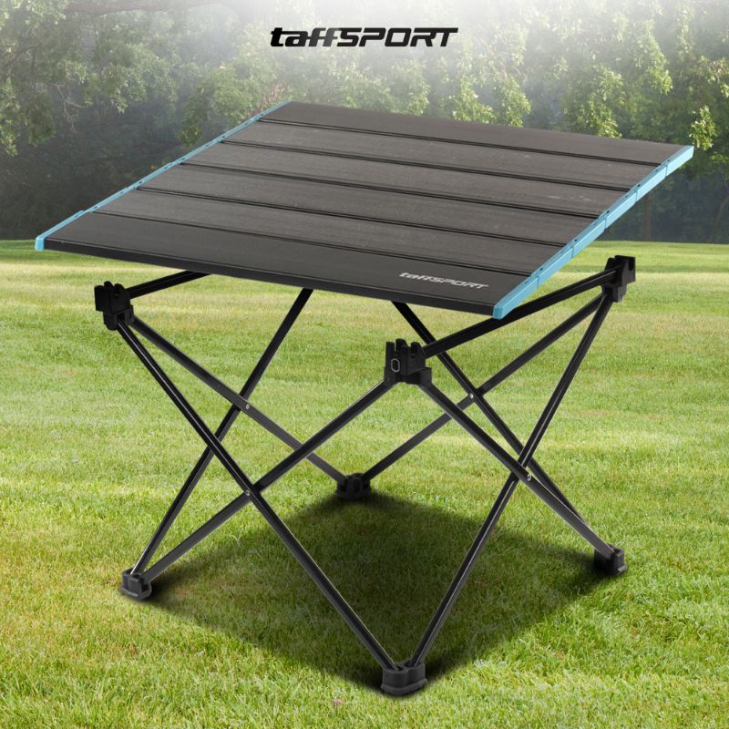 Taffsport meja lipat piknik foldable portabel aluminium tabel 56x40x41cm