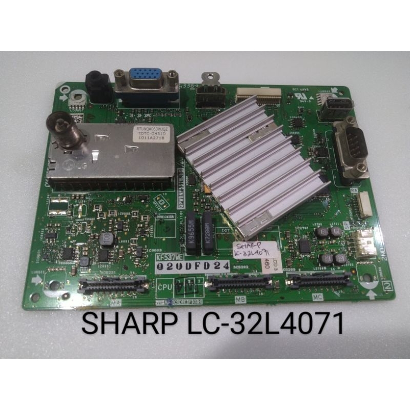 SHARP LC-32L4071 MB MAINBOARD TV