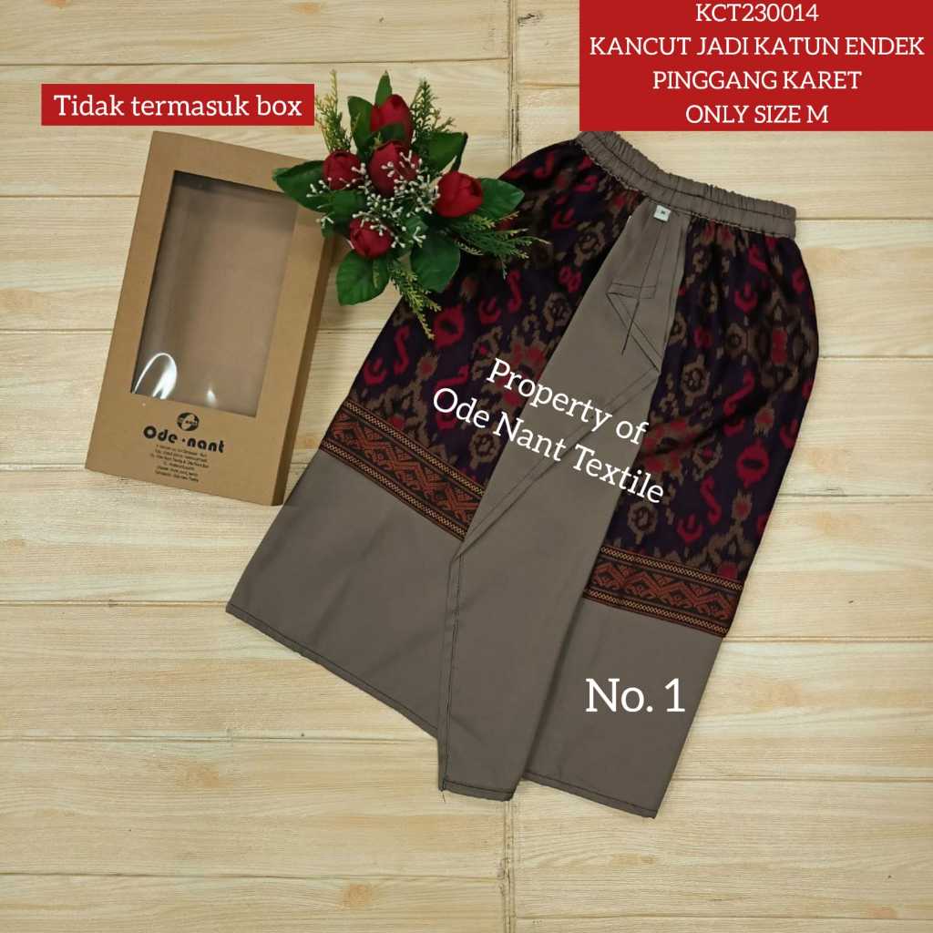 KAMEN + SAPUT JADI PINGGANG KARET / BAHAN BORDIR/ENDEK/BATIK UNTUK ANAK & REMAJA LAKI-LAKI