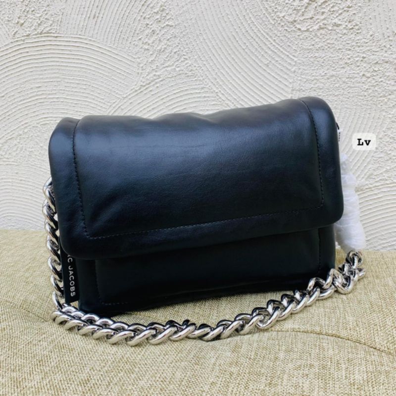 tas wanita Mj large pillow black