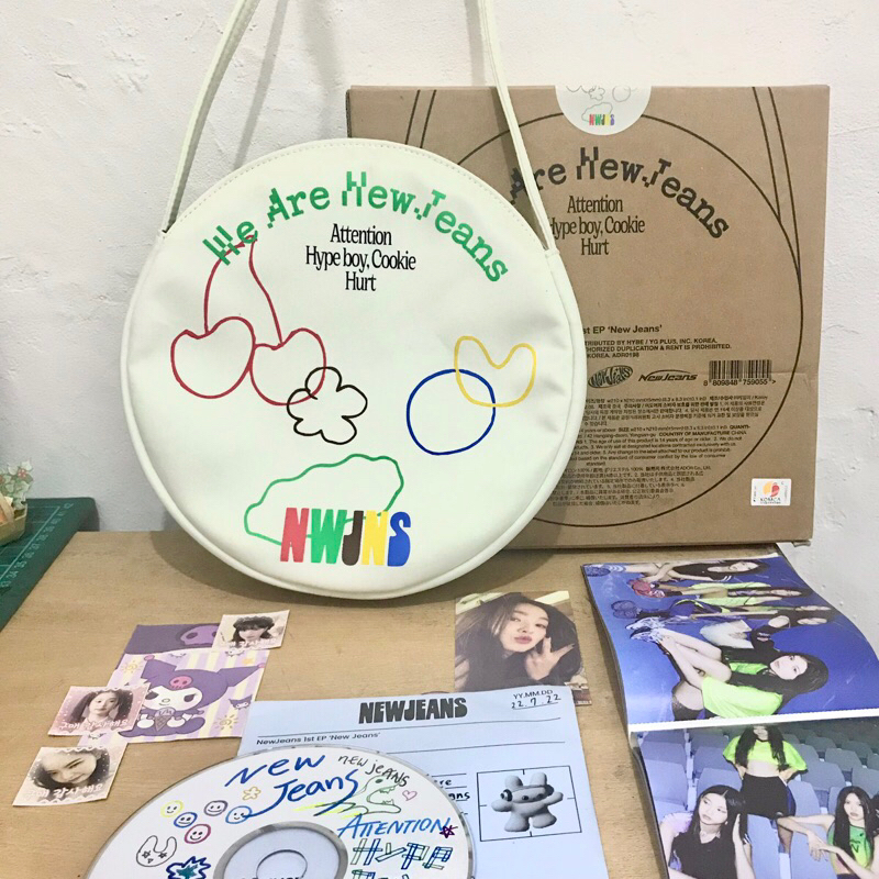 Preloved Newjeans Limited 1st EP ( Bag White Ver) Album