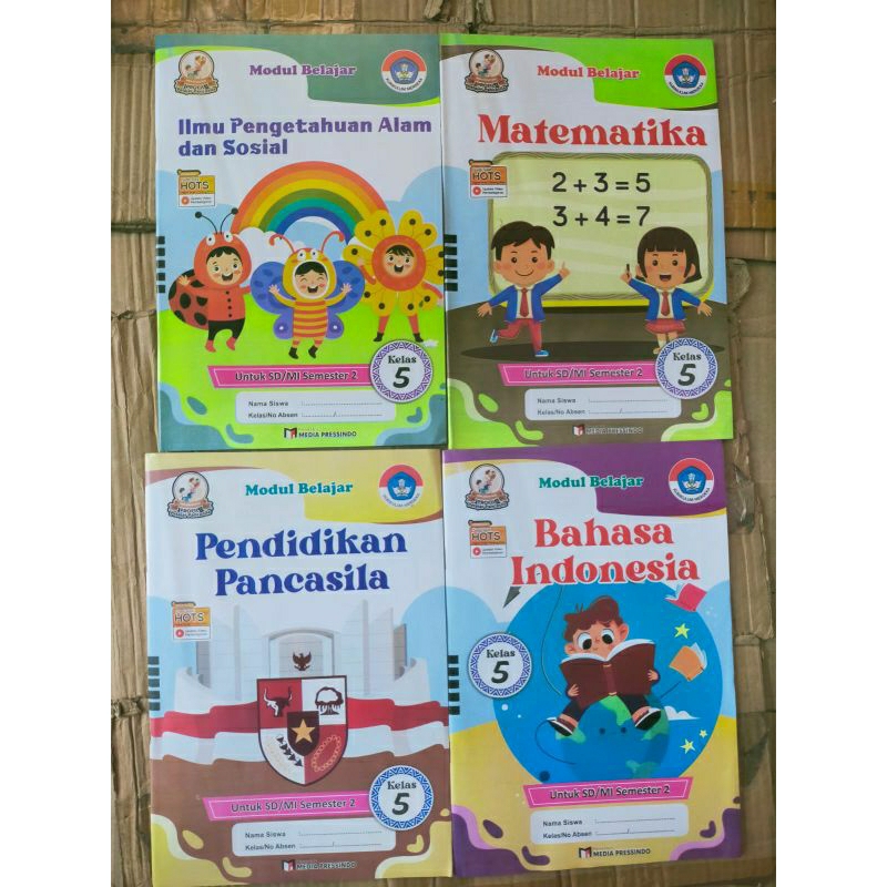 LKS SD Kelas 5 Kurikulum Merdeka Media Pressindo  Semester 2