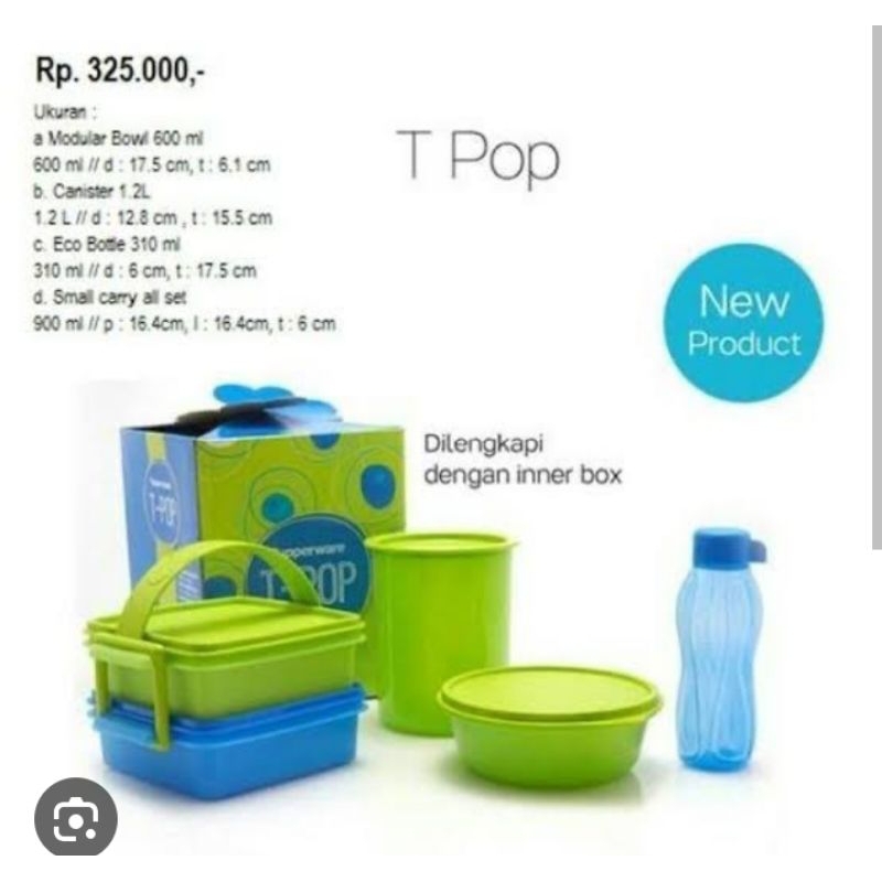 T Pop by Tupperware