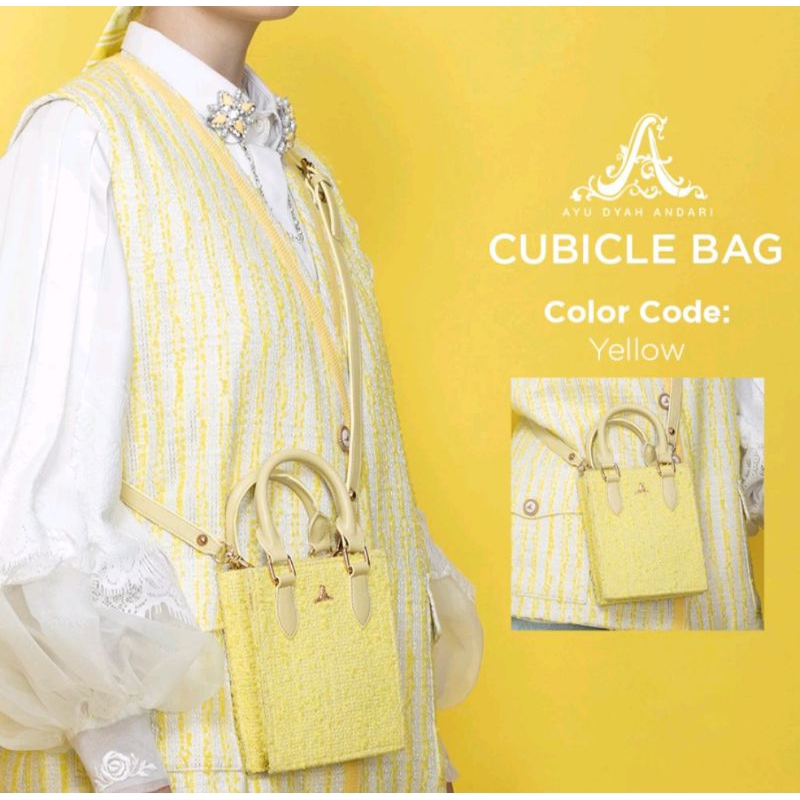 CUBICLE BAG YELLOW BY AYUDYAHANDARI