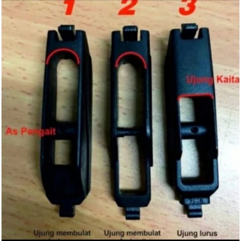 Wiper belakang Innova 2005-2015 Free 3 Adaptor