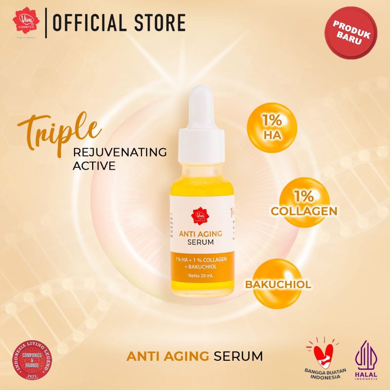 Viva Anti Aging Serum / Serum Anti Aging / Serum Viva Murah