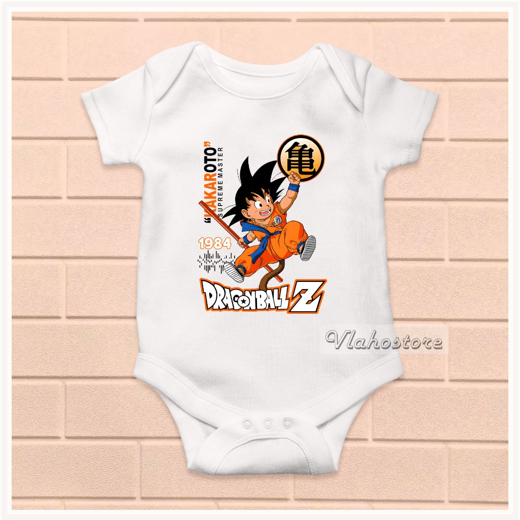 BAJU BABY BAYI JUMPER ANIME DRAGON BALL SON GOKU 003