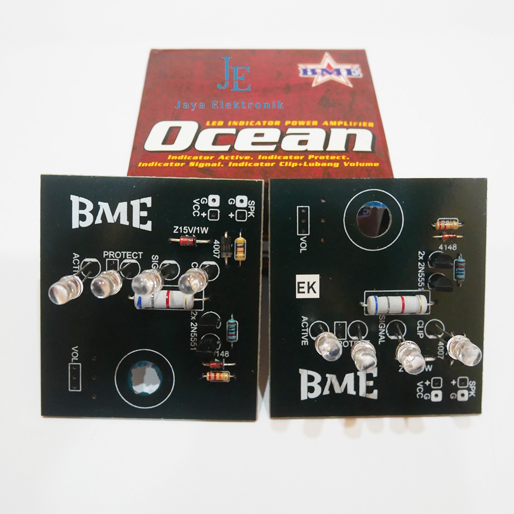 LED Indicator Power Amplifier OCEAN BME