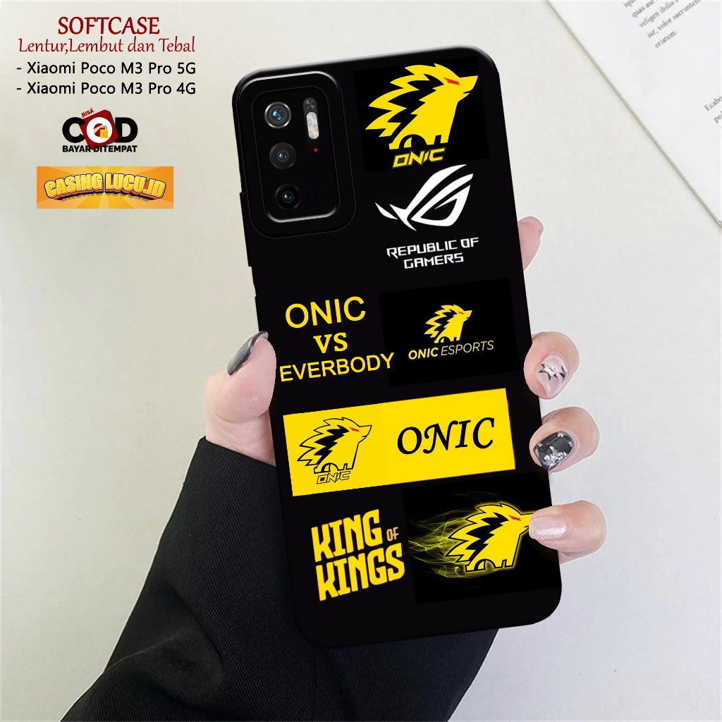 Case XIAOMI POCO M3 PRO 5G / POCO M3 PRO 4G - Fashion Case GAMING - Casing POCO M3 PRO 5G / POCO M3 