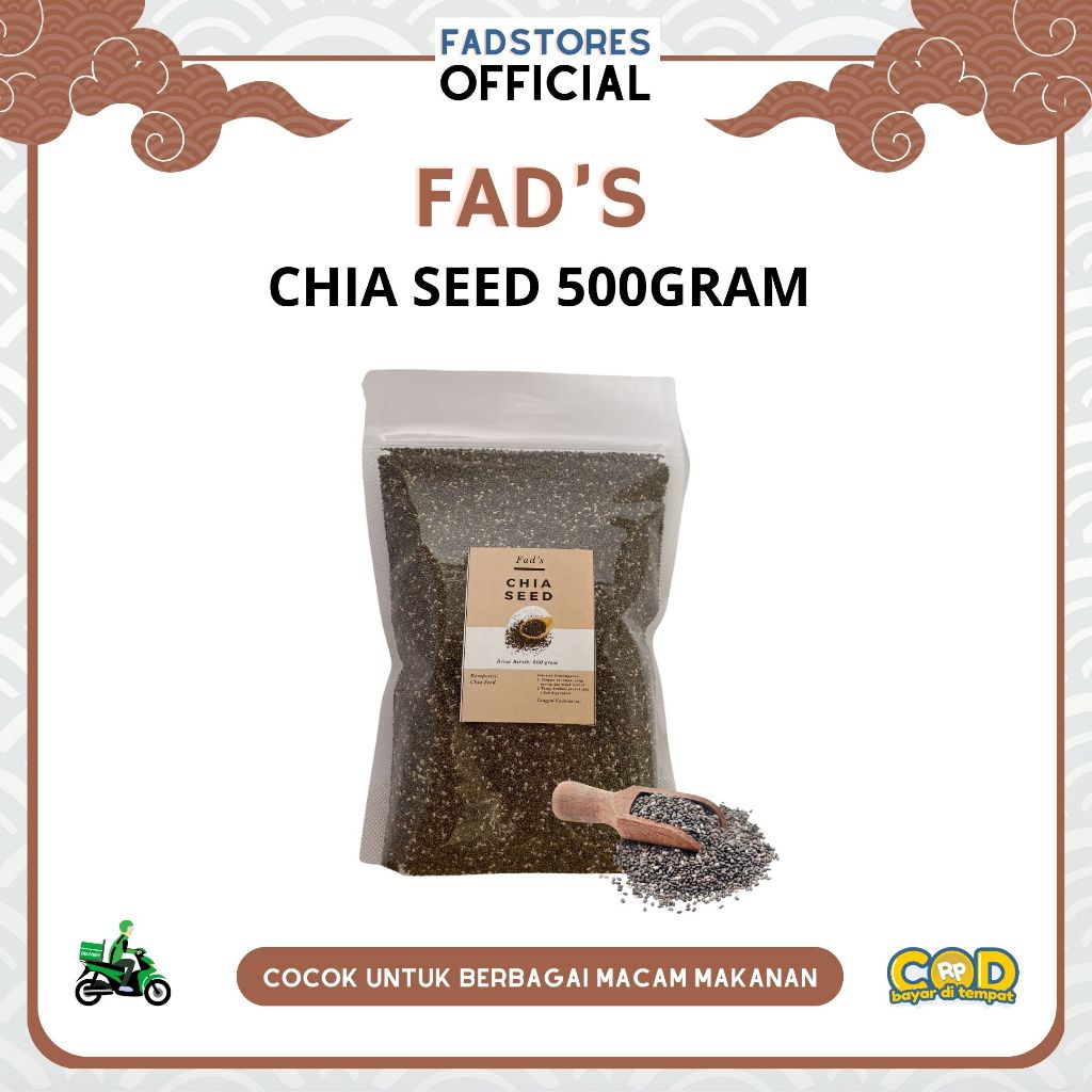 

Chia Seed 500gr - Rempah JSR