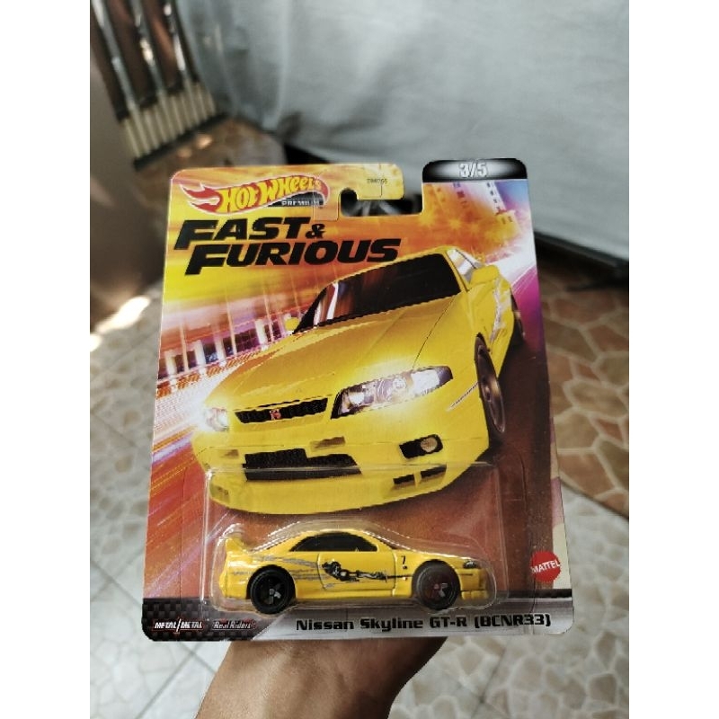 Hotwheels Nissan GTR R33 Fast and Furious