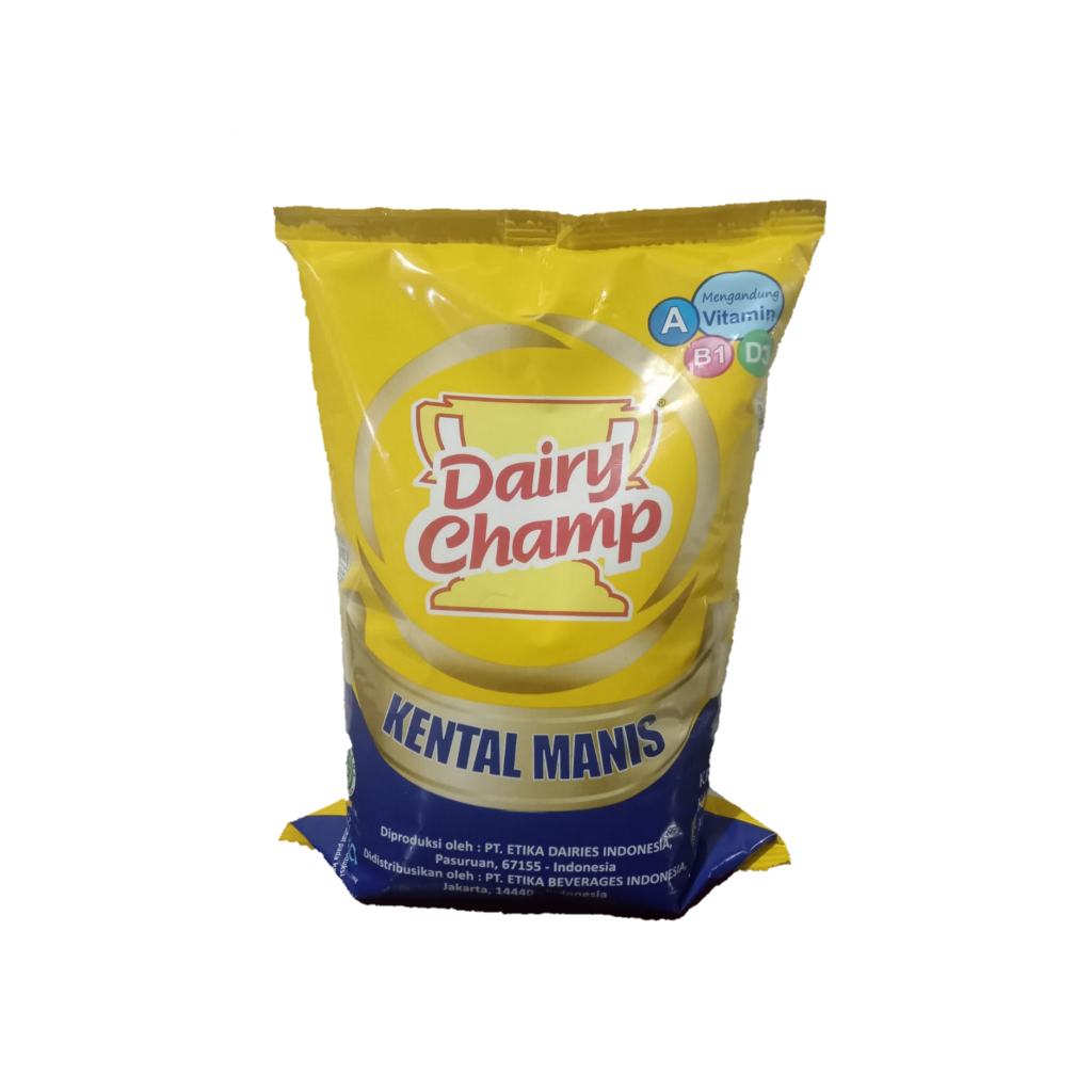 

Susu Krimer Kental Manis Dairy Champ Kemasan Bantal 1 Kg