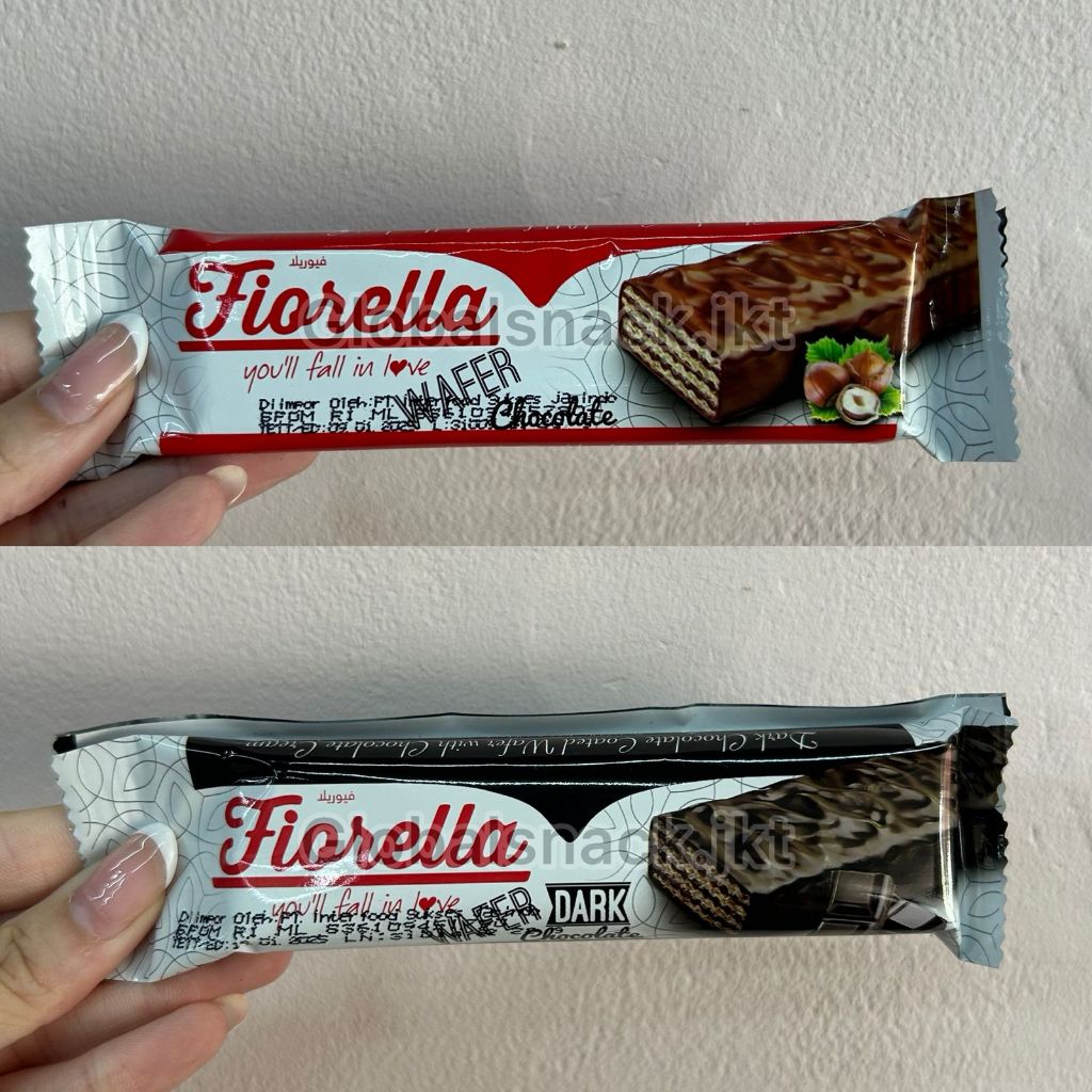 

FIORELLA WAFER CHOCOLATE HAZELNUT / DARK BITTER CHOCOLATE - TURKEY