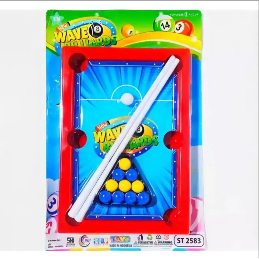 Mainan Billiard 8 Ball Mini