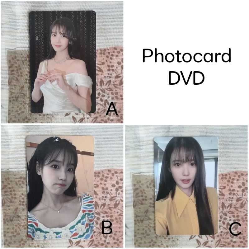 IU OFFICIAL PHOTOCARD PC Season's Greetings 2024 - The Golden Hour Concert - Moment Exhibition/ the 