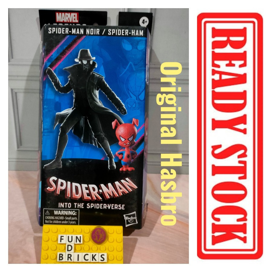 Hasbro Marvel Legends Spiderverse Spiderman Noir Spiderman Ham
