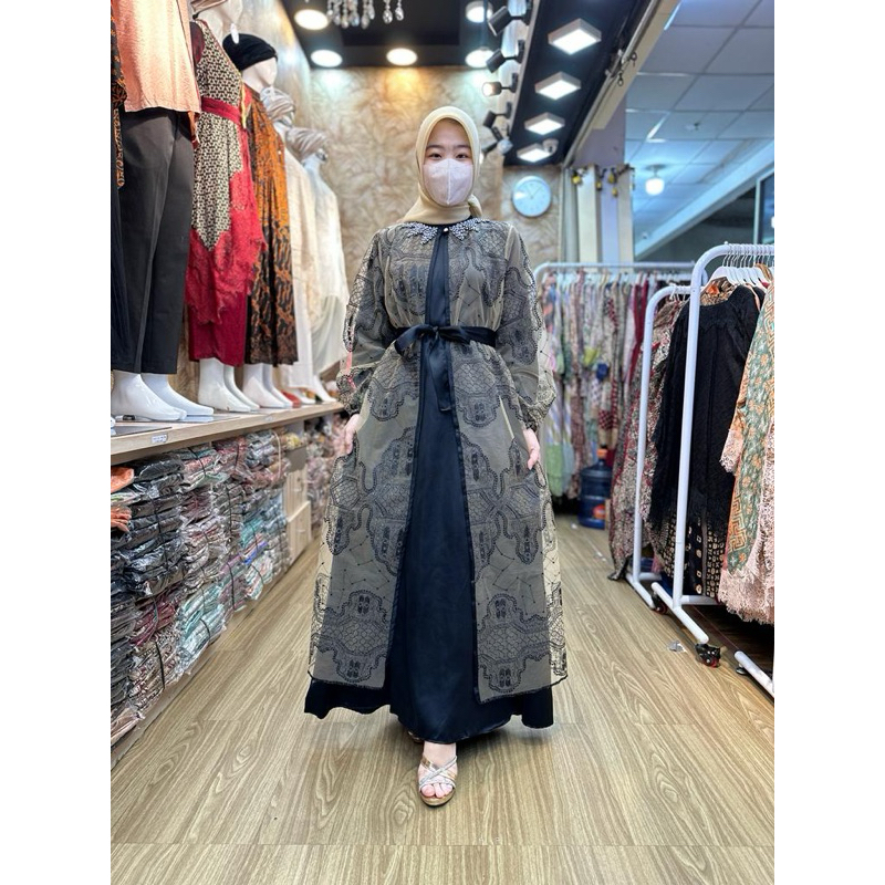 DELILA DRESS / GAMIS LEBARAN 2024 / GAMIS TERBARU / GAMIS MEWAH